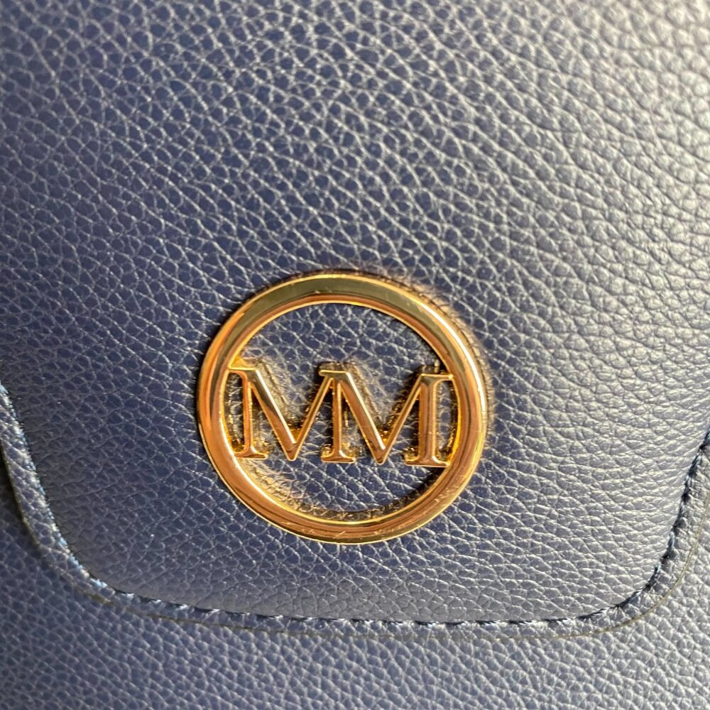 Marilyn Monroe Navy Blue Satchel Bag Purse - Picture 3 of 6
